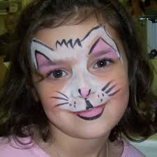 How to digitally paint faces: Cat Face Painting Easy Painting Inspired