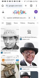 McMorris Whitfield Obituary (1938