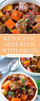 Ketogenic Beef Stew With Bacon By The Recipe Critic Get This And More Of The Best Freezable Ketogenic Recip Keto Diet Recipes Keto Beef Stew Keto Recipes Easy