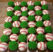 Theme Birthday Cupcake Ideas For Boys Baseball Cupcakes Baseball Theme Party Baseball Birthday Party Baseball Theme Birthday