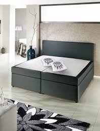 Eine riesige auswahl und sonderangebote rund um die uhr. Boxspring Bett Grey 2 Feste Matratze 160 X 200 Cm Anthrazit