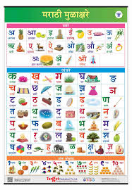 Buy Marathi Mulakshare Chart For Kids Marathi Alphabet And
