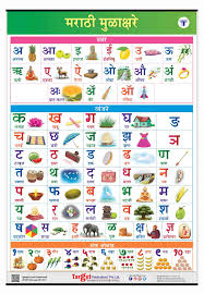 buy marathi mulakshare chart for kids marathi alphabet and