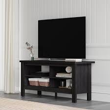 112m consumers helped this year. Farmhouse Wood Tv Stands For 55 Inch Flat Screen Storage Shelves Entertainment Center Black Tv Console For Living Room 43inch Walmart Com Walmart Com