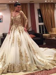 Browse david's bridal stunning collection of wedding ball gowns & book an appointment now! Gold Lace Applique Wedding Dresses Luxury Bridal Dresses Ball Gown Wedding Dress Indian Wedding Dress Modern Big Wedding Dresses