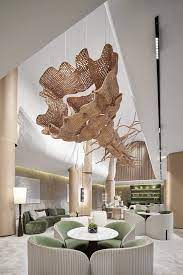 牧笛设计 美的阅湖山体验中心 商业展厅 室内设计联盟 powered by discuz in 2021 decor home decor ceiling lights