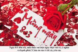 Happy women's day to the one who has stolen my heart! 10 Lá»i Chuc 8 3 Cho NgÆ°á»i Yeu Báº¡n Gai Ngá»t Ngao Quantrimang Com
