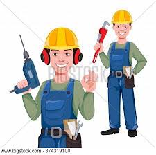 Check spelling or type a new query. Builder Cartoon Vector Photo Free Trial Bigstock