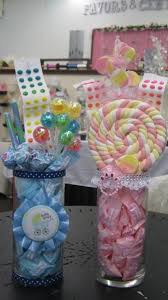 Baby Shower Candy Centerpieces Babyshowerfavors Baby Shower Candy Monkey Girl Baby Shower Baby Shower Centerpieces