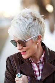 20 universally flattering hairstyles for women over 50 with glasses #17: Short Haircuts For 50 Year Olds Novocom Top