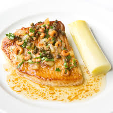 Skate Wings With Braised Leeks Recipe Great British Chefs Recipe Braised Leeks Skate Wing Recipe Braised Leeks Recipe