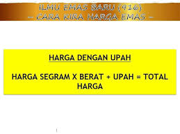 10 cara investasi emas antam pegadaian bisa digunakan. Mari Belajar Kiraan Makririgold Teamorodesign Melaka Facebook