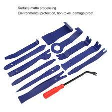 Amazon.com: Qiilu Auto Trim Removal Tool, 12pcs/Set Car Auto Trim Removal  Tool Kit Scratch Resistance with 6in Red Fastener Remover+Oxford Bag :  Automotive
