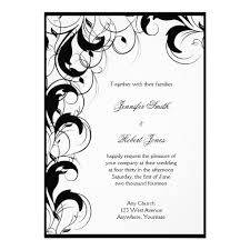 Black White Filigree Vintage Wedding Invitation Zazzle Com In 2020 Vintage Wedding Invitations Scroll Wedding Invitations Wedding Invitations
