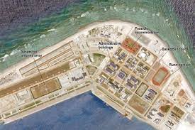 Building artificial islands on south china sea is not a threat. South China Sea Islands Satellite Images Suggest China S Sprawling Military Complex Is Now Ready