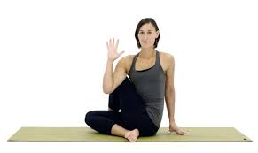 Unwind Your Spine With This Seated Twist Yoga Pose Seated Yoga Poses Sitting Yoga Poses Twist Yoga