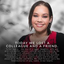 Dit is 'n baie hartseer dag vir die span van Radio Tygerberg 104FM. Dit is  met swaar, seer harte dat ons hierdie nuus deel met ons 104FM Familie en  Vriende. RIP Jamie-Lee