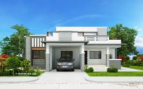 Offering loads of charm in a modest footprint, bungalow cottage house plans are right at home on small urban and suburban lots as well as rural official house plan & blueprint site of builder magazine. Four Bedroom Modern House Design Pinoy Eplans Modern Bungalow House Bungalow House Plans Modern Bungalow