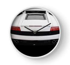 Lamborghini Gallardo Lp560 White Back Clock Lamborghini Lambo Gallardo Lp560 Luxurycar Clock Lamborghini Gallardo Lamborghini Buy Lamborghini