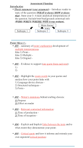 Don't just think of this as a summary. Edexcel A Level Literature Essay Plan English Writing Skills Essay Plan Essay Writing