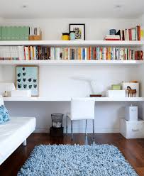 If the idea of diy shelving terrifies you, consider this alternative book storage hack: 28 Creative Open Shelving Ideas Freshome Com In 2020 Shelves In Bedroom Contemporary Home Office Wall Shelves Bedroom