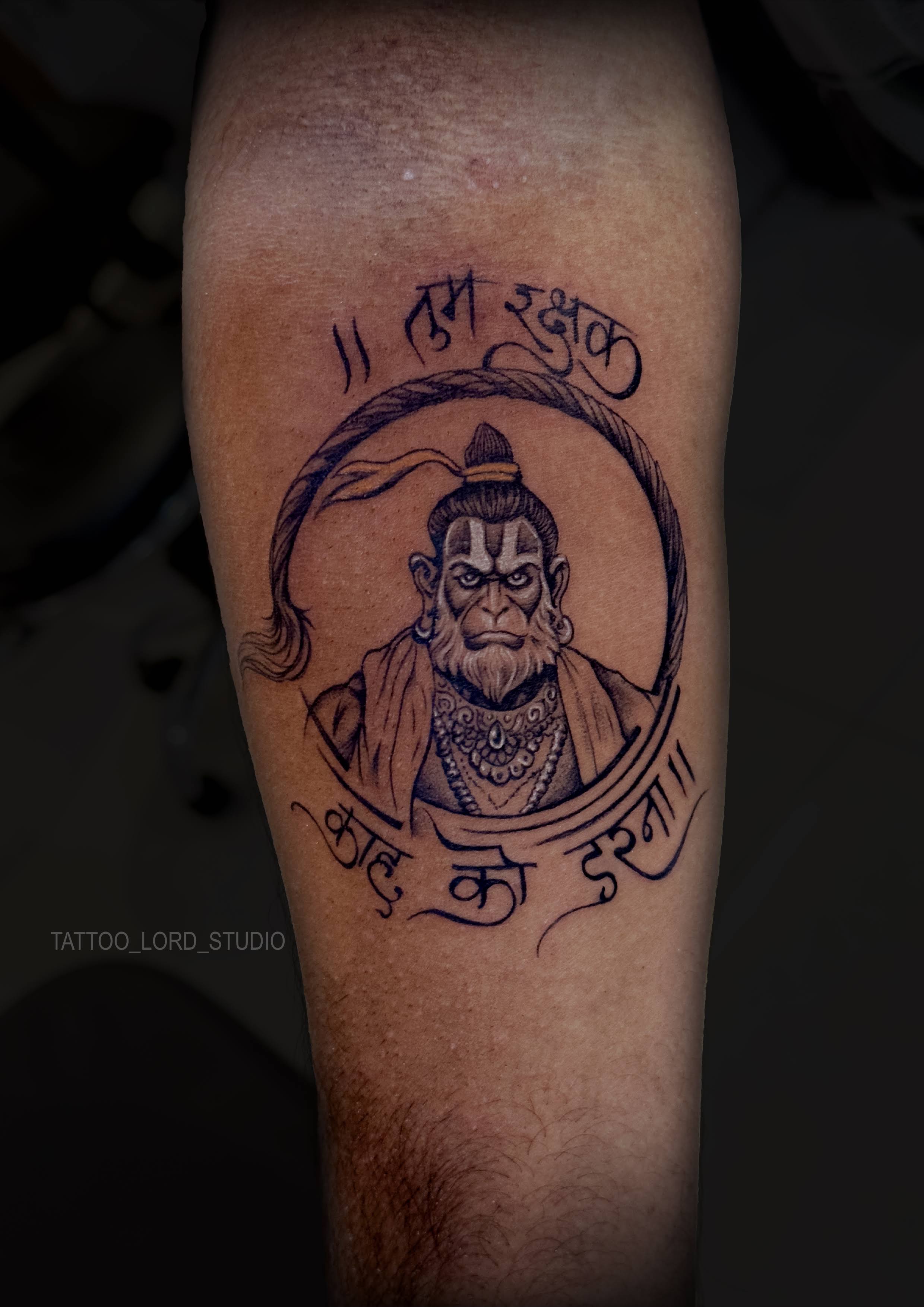 LORD HANUMAN TATTOO product image