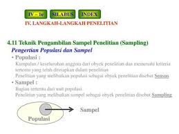 Metode Sampling Luthfina Ariyani Ppt Download