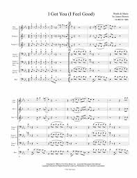 I Got You I Feel Good James Brown 1965 For Pep Band
