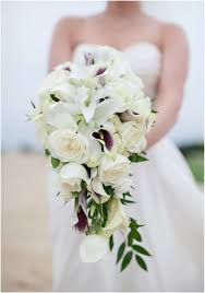 Online cascade bouquet for bridal, oasis dress matching fake calla lily bouquet, artificial wedding flower bouquet package, bridesmaids corsages, groom groomsmen fathers boutonniere, top 10 popular. Cascading Rose And Calla Lily Bridal Bouquet