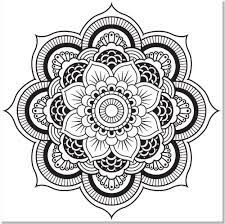 The pictures are great and the paper is good quality. Kaleidoscope Coloring Pages For Adults Coloring Home