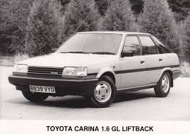 toyota carina 1 6 gl liftback uk oct 1984 トヨタ 車