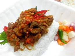 Dijamin enaak dan bikin nagiih !!! Oseng Oseng Mercon Kambing Rp 15 000 Porsi Nasi Oseng Oseng Mercon Semur Special Daging Kambing Rp 15 000 Porsi Nas Makanan Daging Kambing Nasi