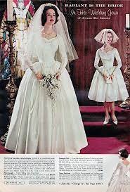 1961 Wards Catalog Wedding Dress Catalog 1960s Wedding Dresses Vintage Bridal Fashion
