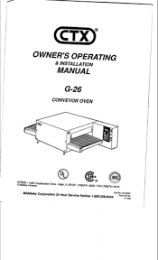 The toastmaster bread machine is one of the most highly used bread makers in the market. Ctx G 26 User Manual Manualzz