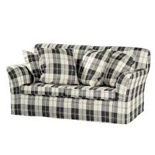 Quiero comprar barato más información. Bezug Fur Tomelilla 2 Sitzer Sofa Nicht Ausklappbar Schwarz Weiss 115 74 Sofahusse Tomelilla 2 Sitzer Dekoria