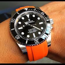 At baselworld this year, rolex debuted a first for the company: Rolex Strap Leather Sports Everest A E Watches