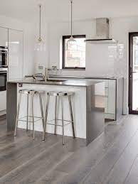 Beautifully grey hexagonal kitchen flooring. 15 Stunning Grey Kitchen Floor Design Ideas