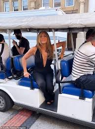 backgrid jennifer's visit to the salon comes ahead of a big night for her and her former costars. Jennifer Aniston Shares Behind The Scenes Photos Taken While Filming The Friends Reunion Daily Mail Online