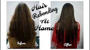 Hair Rebonding At Home Urdu Hindi Youtube Hair Hair Styles Long Hair Styles