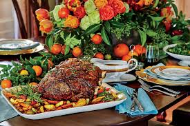 Maybe you would like to learn more about one of these? Peppercorn Crusted Standing Rib Roast With Roasted Vegetables Southern Living
