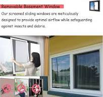 Amazon.com: Ventana de cobertizo, tamaño personalizado con pantalla, para  privacidad y ventilación, pequeña ventana corrediza de aluminio resistente,  ...