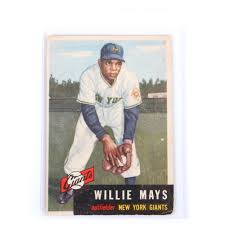Willie mays baseball cards are some of the most collected in the hobby. Lot 1953 Topps Willie Mays Baseball Card 244 Sp