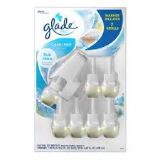 Glade Plugins Scented Oil Refill Tree Lighting Wonder 6 Refills And 2 Warmers
