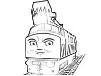 When it gets too hot to play outside, these summer printables of beaches, fish, flowers, and more will keep kids entertained. Diesel 10 Coloring Pages Coloring Pages With Diesel 10 Thomas The Train
