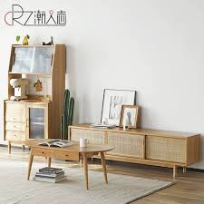 Ez Buy Rattan Look Tv Console In 2020 Lifestyle Furniture Scandinavian Style Furniture Furniture