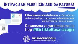 Zonguldak'ın ereğli ilçesi belediyesi su faturalarını ödemekte güçlük çeken vatandaşlara yönelik askıda faturalar için sevgi ve dostluk eli i̇htiyaç sahibi aileler ile hayırseverleri buluşturmayı hedefleyen ve askıda faturalar için sevgi ve dostluk eli uygulaması hayata geçiren kdz. Aydin Buyuksehir In Askida Su Faturasi Uygulamasi Dertlere Derman Oluyor