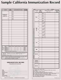 free immunization schedule and record templates for kids