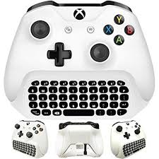 Discounted Whiteoak Xbox One S Chatpad Mini Gaming Keyboard Wireless Chat Message Keypad With Audio Headset Jack Xbox Accessories Xbox One Controller Xbox One