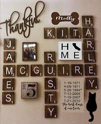 Add length, consonants, vowels, syllables, origin, spelling and more. Amazon Com Large Scrabble 5 X 5 Tiles Wooden Wall Ready To Hang Tiles Wall Decor Farmhouse Style Scrabble Pieces Personalized Sign Wooden Letters Handmade