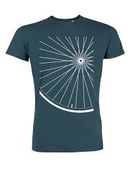 T Shirt Mit Fahrrad Motiv Mannershirt In Petrol Aus Fair Gehandelter Baumwo Camisas De Ciclismo Camiseta Masculina Camisetas Estilosas